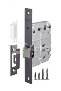 Fuaro mortise latch PLASTP72-50 (P72-50) GR graphite